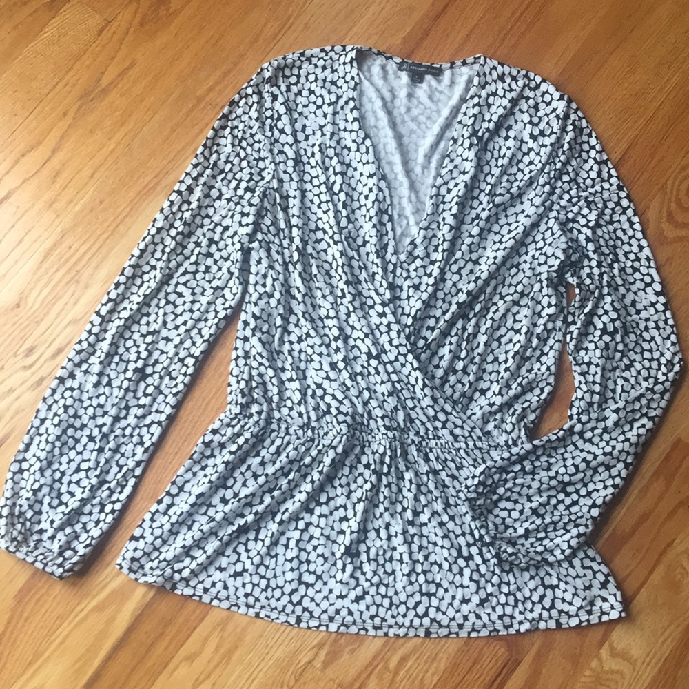 Adrianna Papell Wrap Top